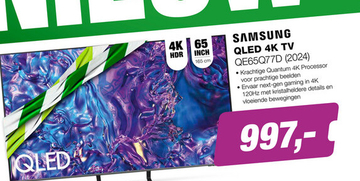 Aanbieding: QE65Q77D QLED 4K (2024)