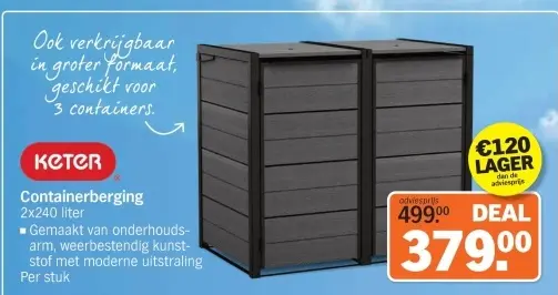 Aanbieding: Containerberging