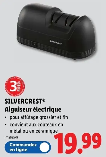 Offre: Aiguiseur électrique