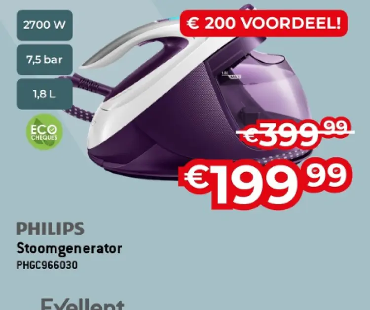 Promotie: Stoomgenerator