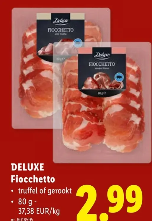 Promotie: DELUXE Fiocchetto