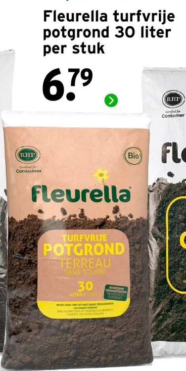Aanbieding: Fleurella turfvrije potgrond