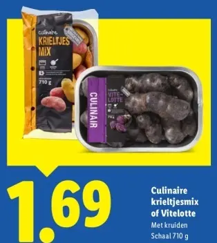 Aanbieding: Culinaire krieltjesmix of Vitelotte