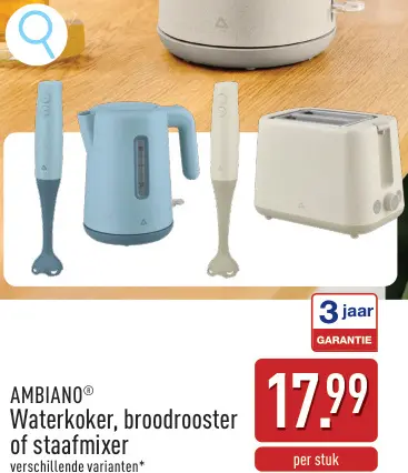 Aanbieding: Kleine keukenapparaten