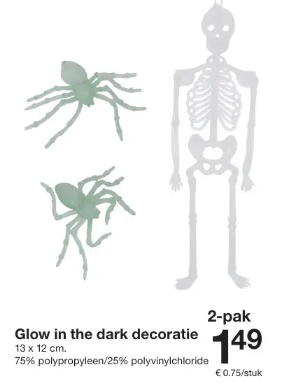 Promotie: Glow in the dark decoratie