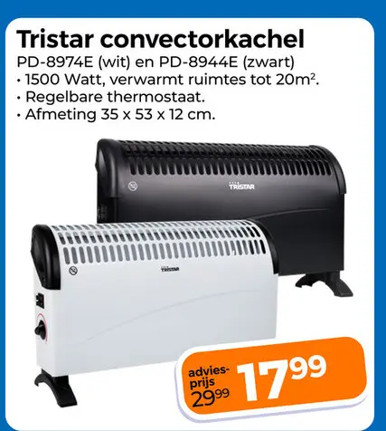 Aanbieding: Tristar convectorkachel