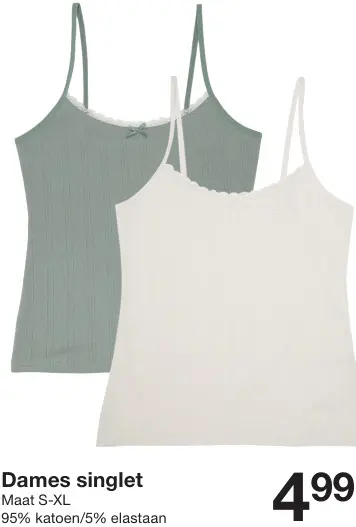 Aanbieding: Singlet