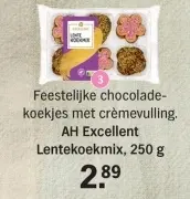 Aanbieding: Feestelijke chocoladekoekjes met crèmevulling