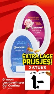 Aanbieding: G'woon Luchtverfrisser Gel Continu