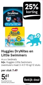 Aanbieding: Huggies DryNites en Little Swimmers