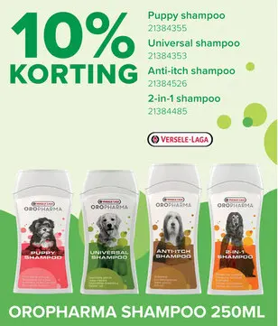 Promotie: Oropharma shampoo