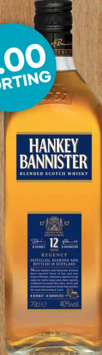 Aanbieding: Blended scotch whisky