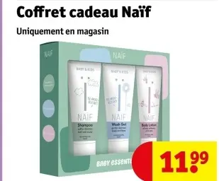 Offre: Coffret cadeau Naïf