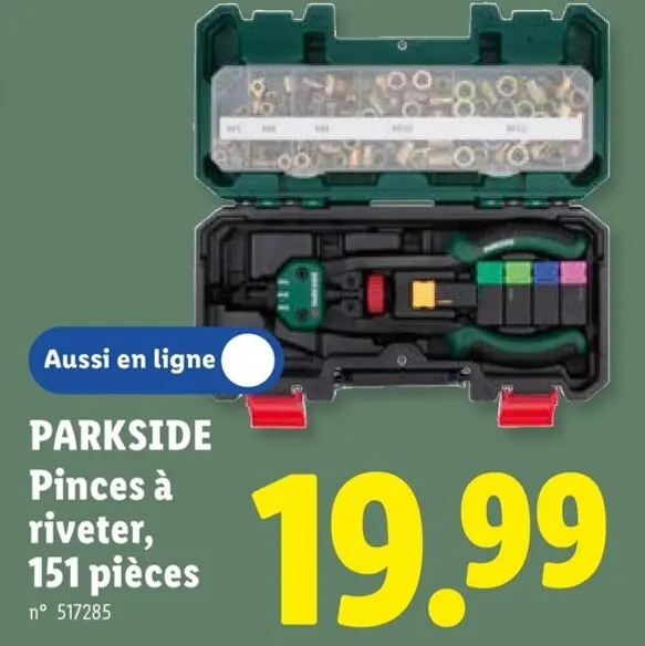 Offre: Pince à riveter