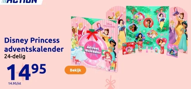 Aanbieding: Disney Princess adventskalender