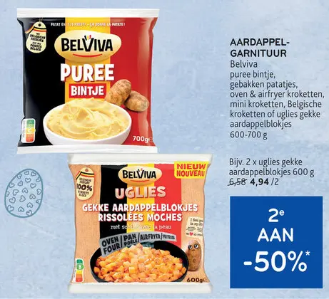 Promotie: Belviva aardappelgarnituur