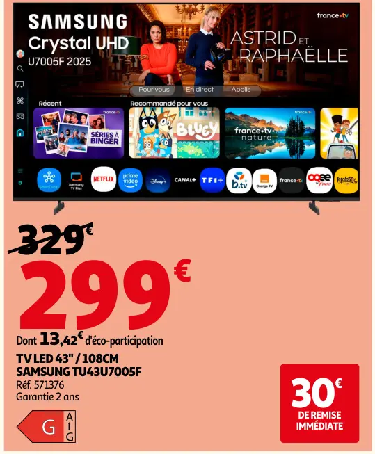 Promotie: Tv led 43" / 108cm