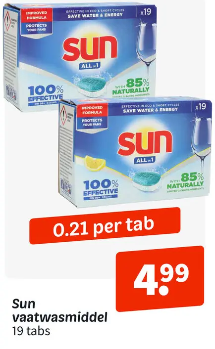 Promotie: vaatwasmiddel