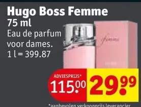 Promotie: Hugo Boss Femme