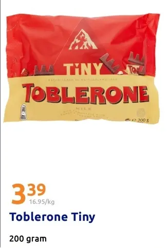 Promotie: Toblerone Tiny