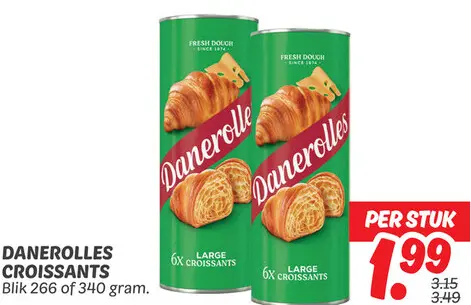 Aanbieding: Danerolles croissants