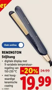 Promotie: Stijltang