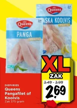 Aanbieding: Queens Pangafilet of Koolvis