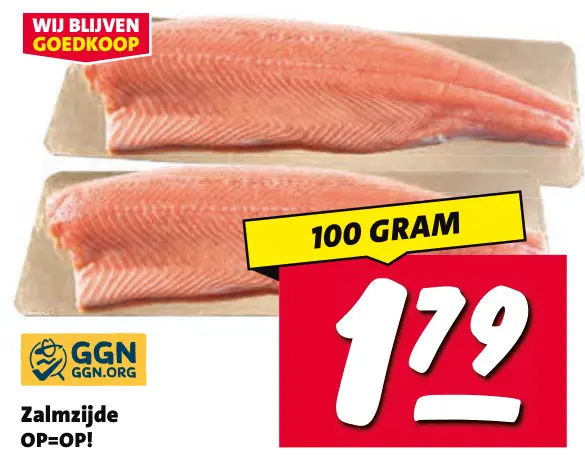 Aanbieding: Zalmzijde