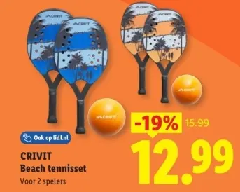 Aanbieding: Beach tennisset