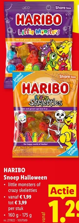Promotie: Snoep Halloween