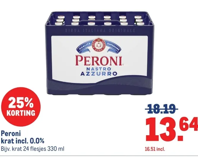 Aanbieding: Peroni