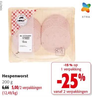 Promotie: Hespenworst
