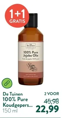 Aanbieding: 100% Pure Koudgepers...