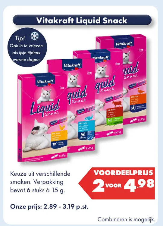 Aanbieding: Liquid Snack