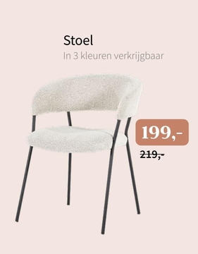 Aanbieding: Stoel