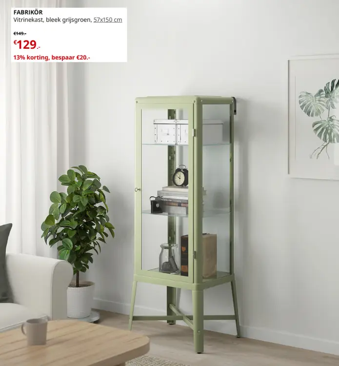 Aanbieding: Vitrinekast