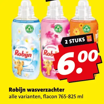 Aanbieding: Robijn wasverzachter