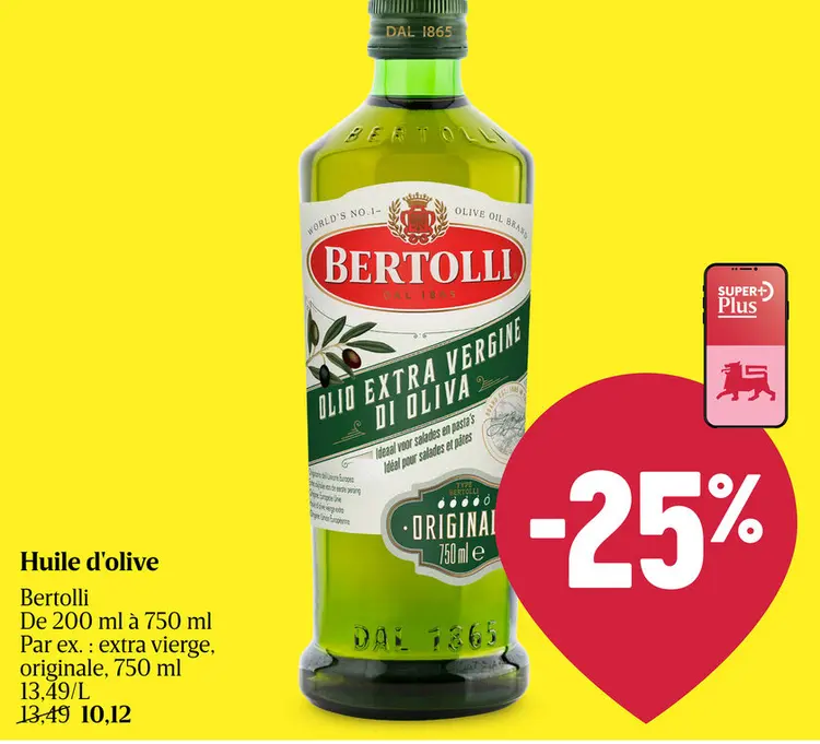 Offre: Huile d'olive