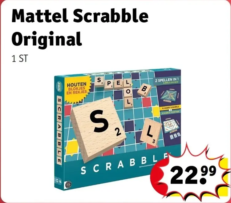 Promotie: Scrabble Original