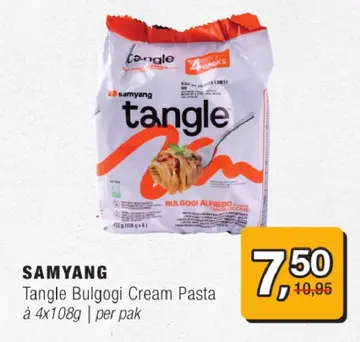 Aanbieding: Tangle Bulgogi Cream Pasta