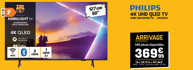 Offre: Philips 4k uhd qled tv