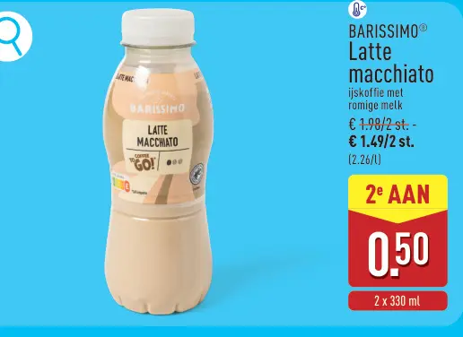 Promotie: Latte macchiato