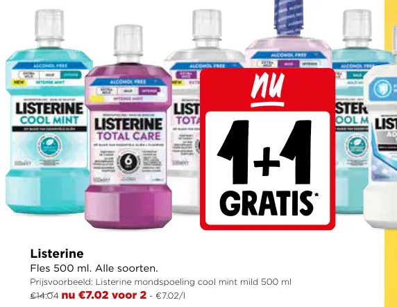 Promotie: Listerine
