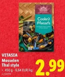 Promotie: Mosselen Thai style