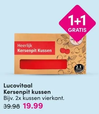 Aanbieding: Kersenpit kussen