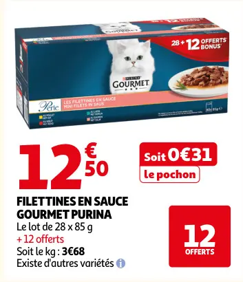 Offre: Filettines en sauce