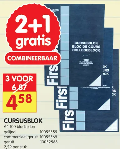 Promotie: Cursusblok