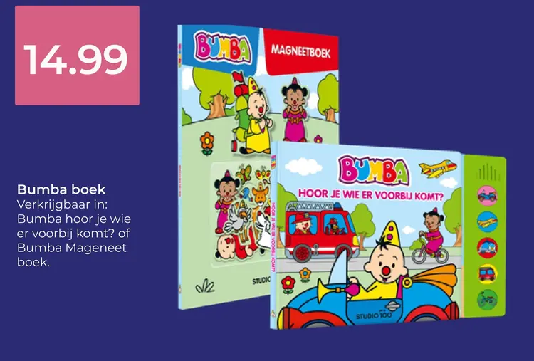 Aanbieding: Bumba boek