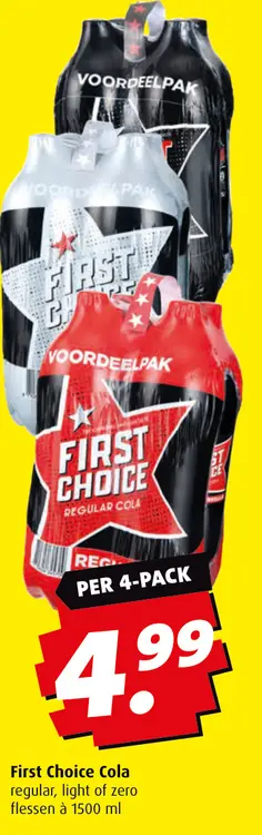 Aanbieding: First Choice Cola