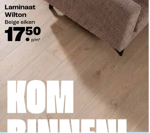 Promotie: Laminaat Wilton